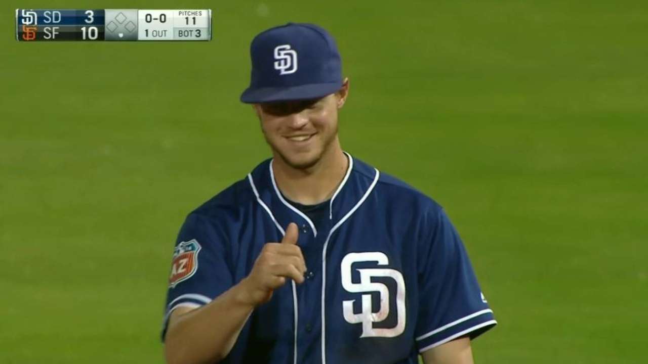 Myers' diving stop