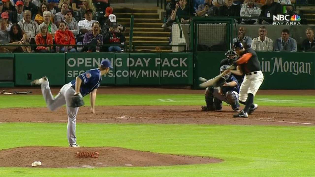 Pence's two-run shot