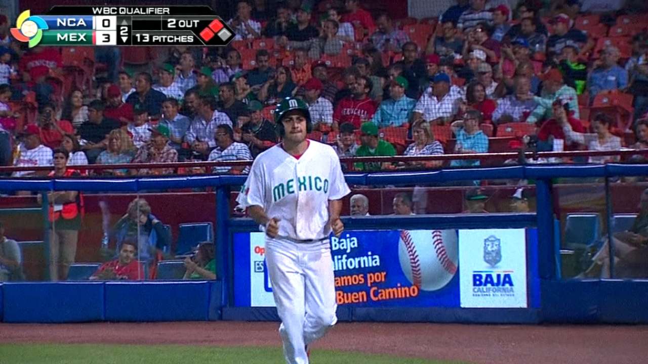Adrian's RBI groundout