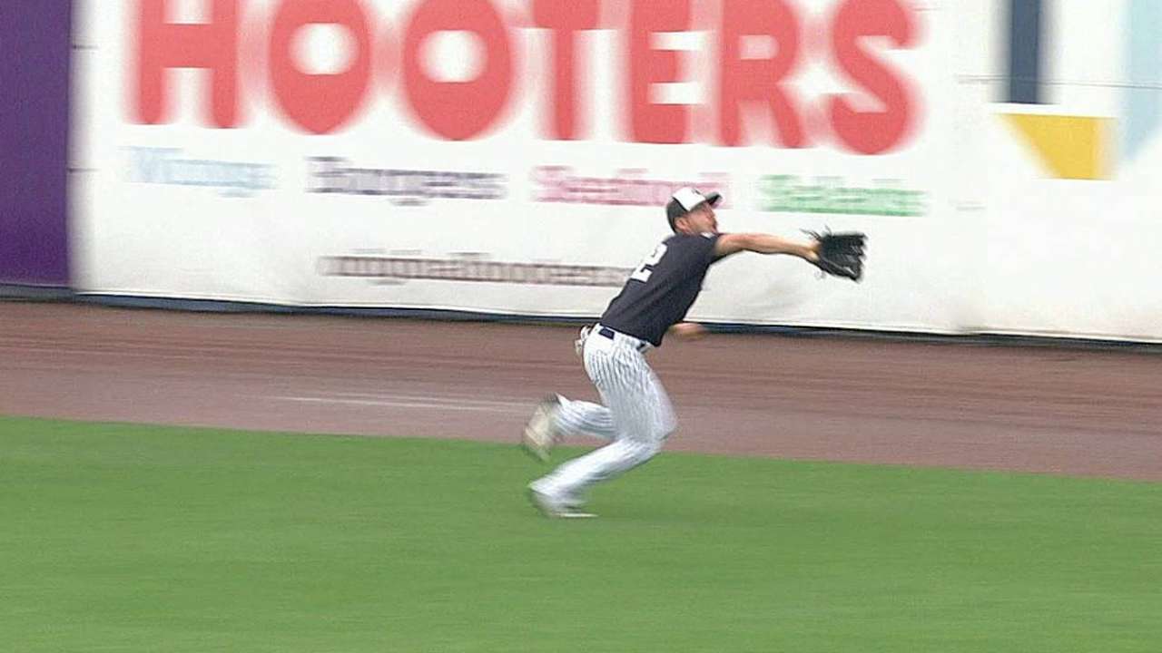 Ellsbury's excellent catch