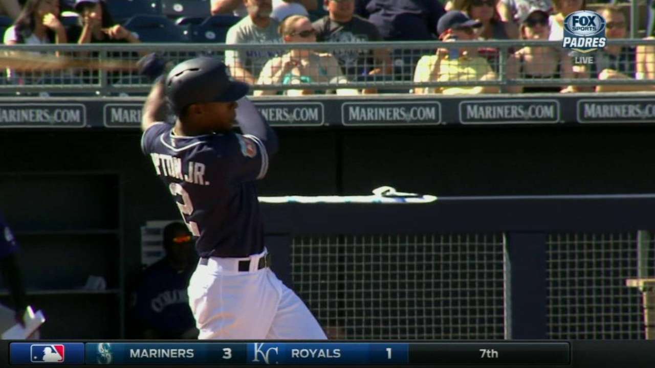 Upton Jr.'s RBI double