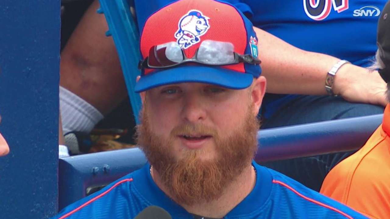 'Pumped up' Edgin pitches in Minor League game