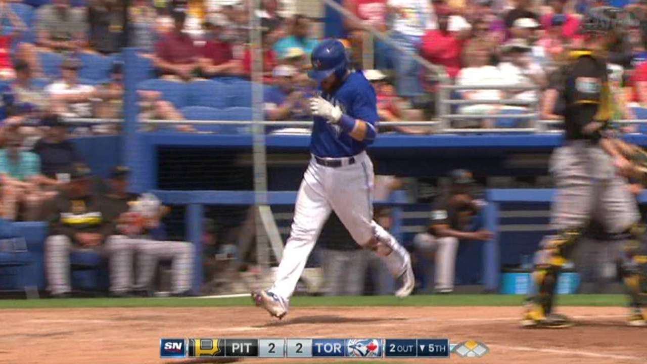 Goins' RBI double