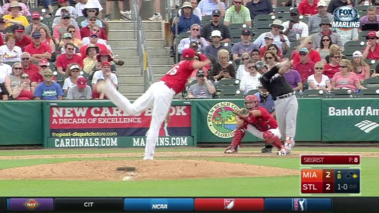 Phelps solid in Marlins' win over Cardinals