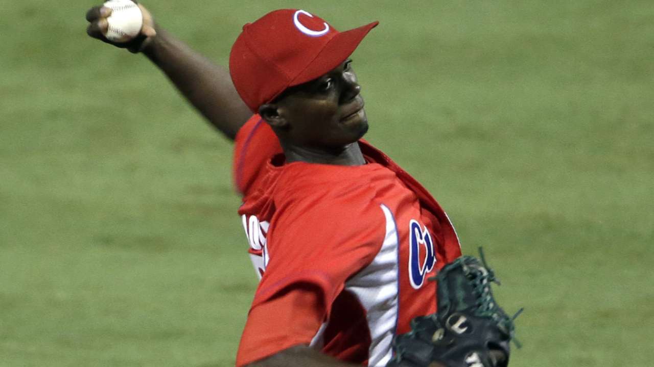 Garcia set to lead Cuban team against Rays