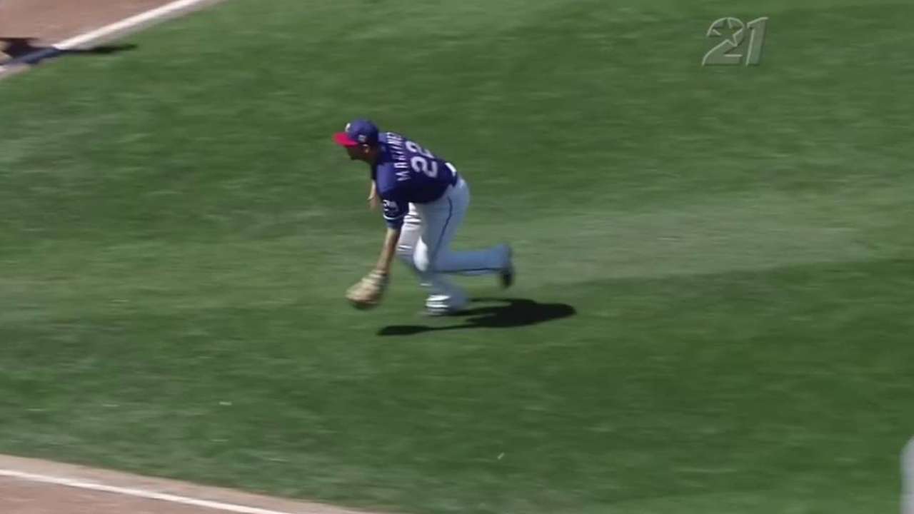 Faulkner sent to Triple-A; Martinez recalled
