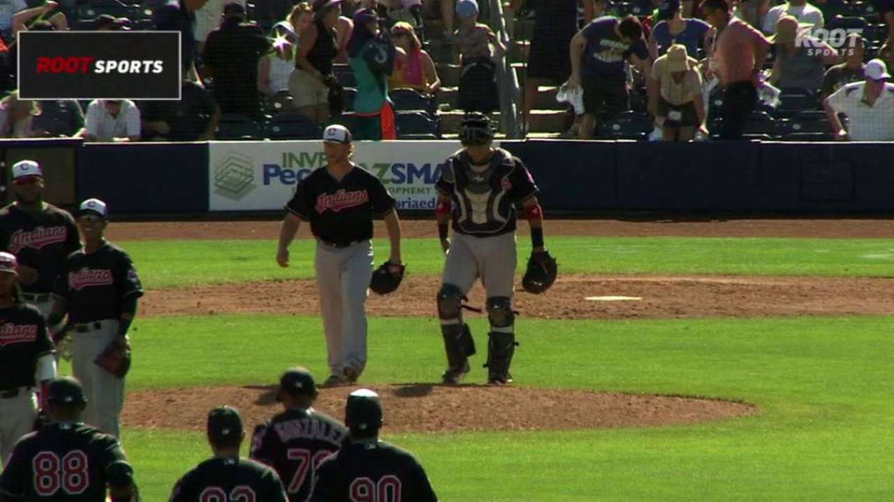Tribe opts for all-right-handed 'pen