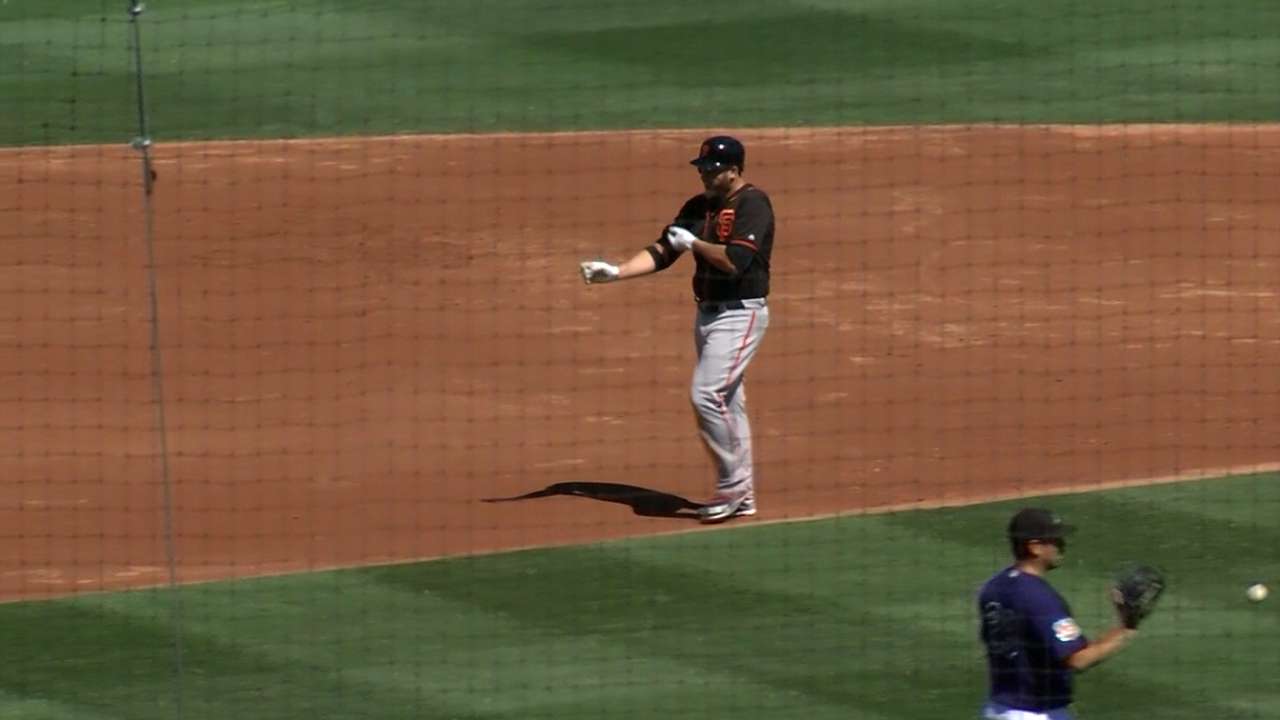 Blackburn's RBI double