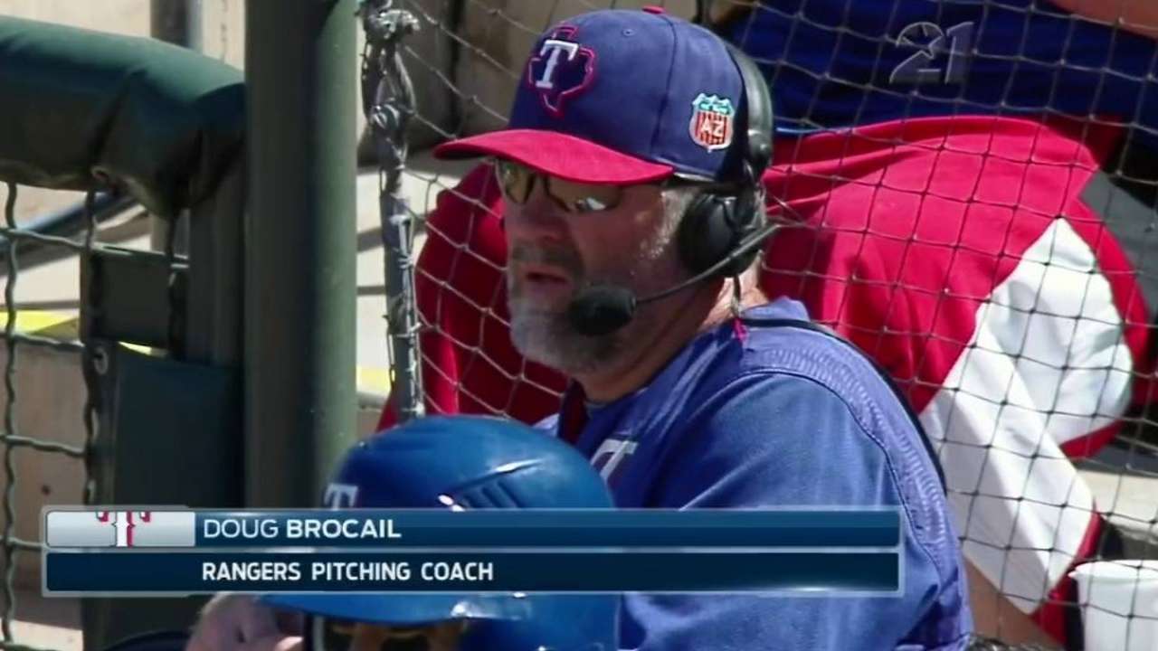 Brocail on Rangers' rotation