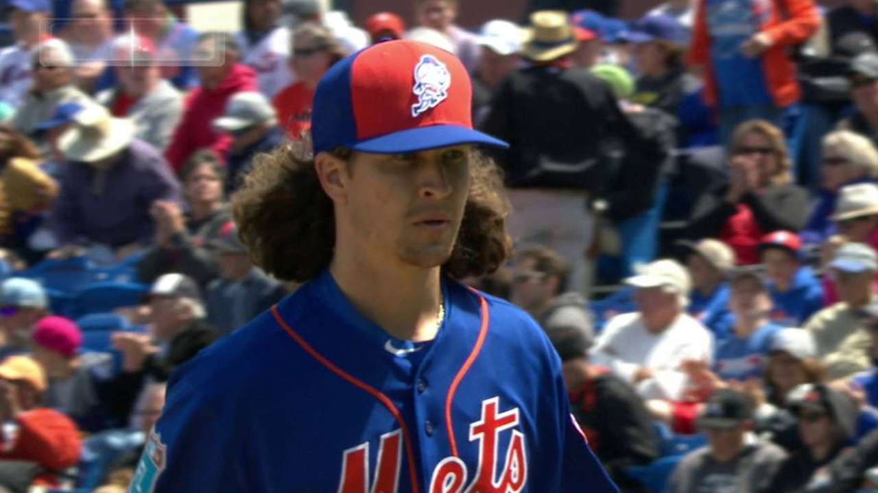 deGrom gets out of trouble
