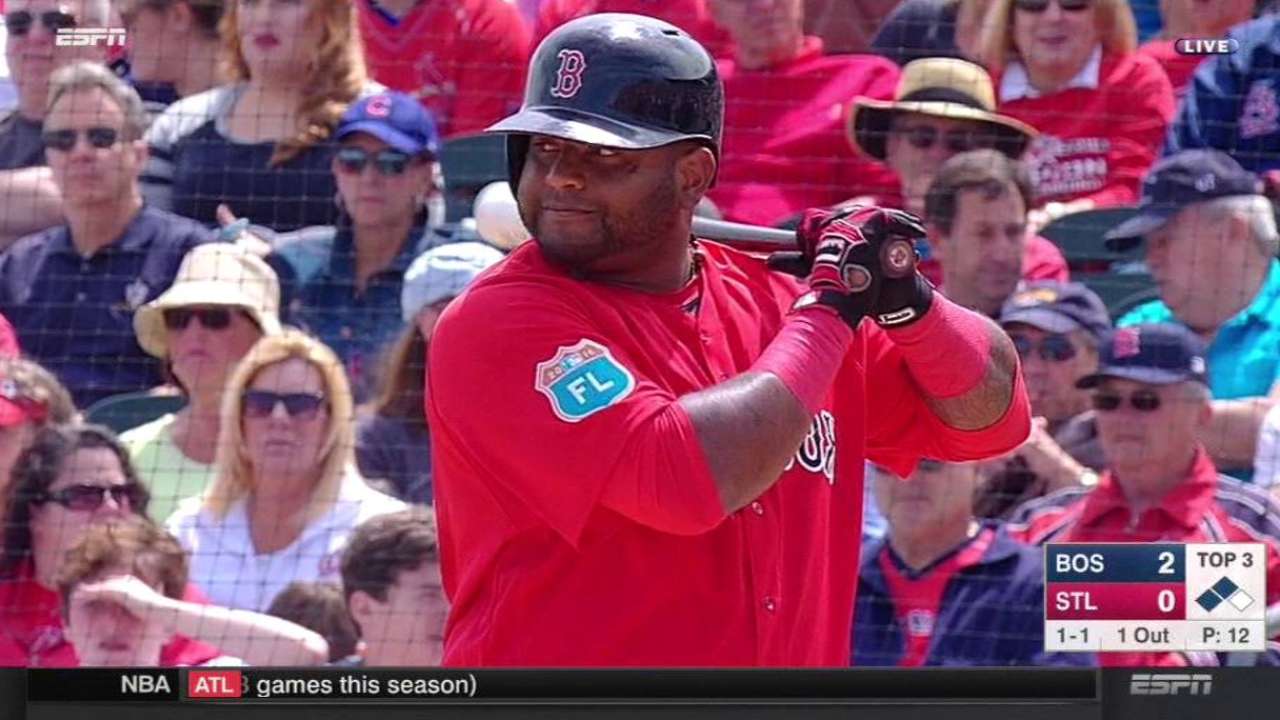 Sandoval's groundout plates run