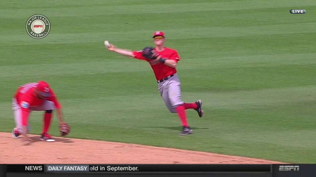 Holt's great defensive play