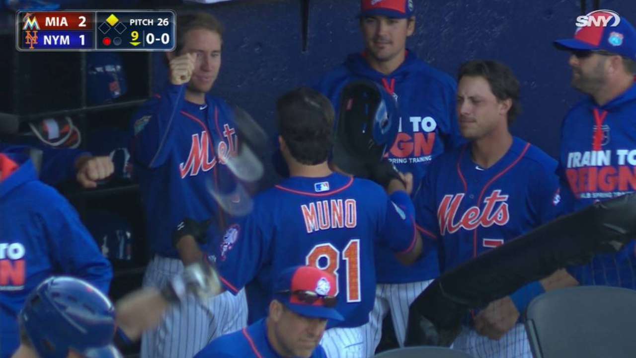 Muno's RBI groundout