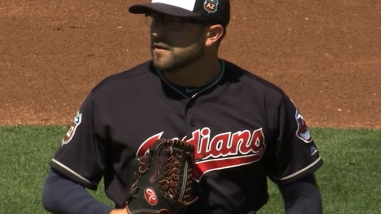 Indians option House to narrow rotation battle