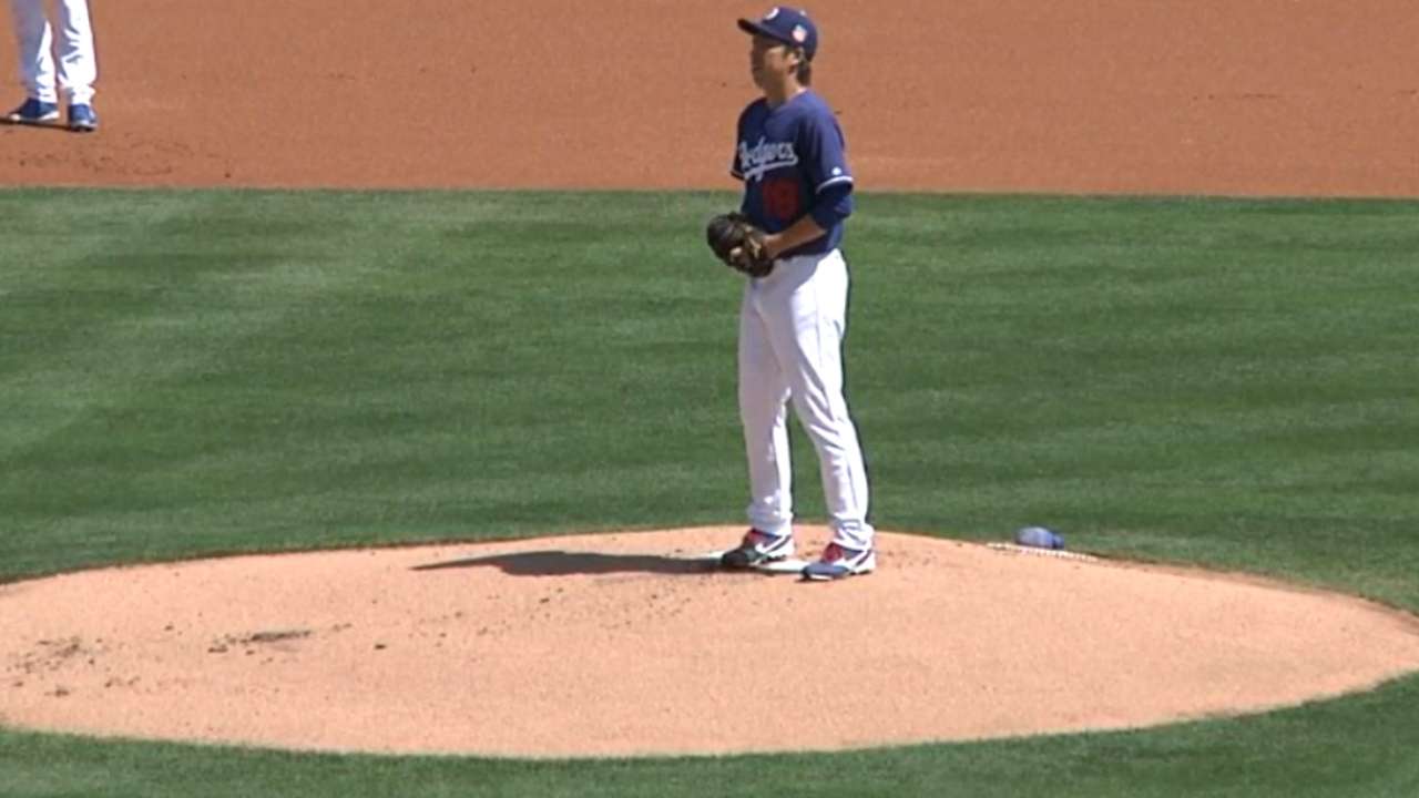 Maeda impresses with 'off the charts' pitchability