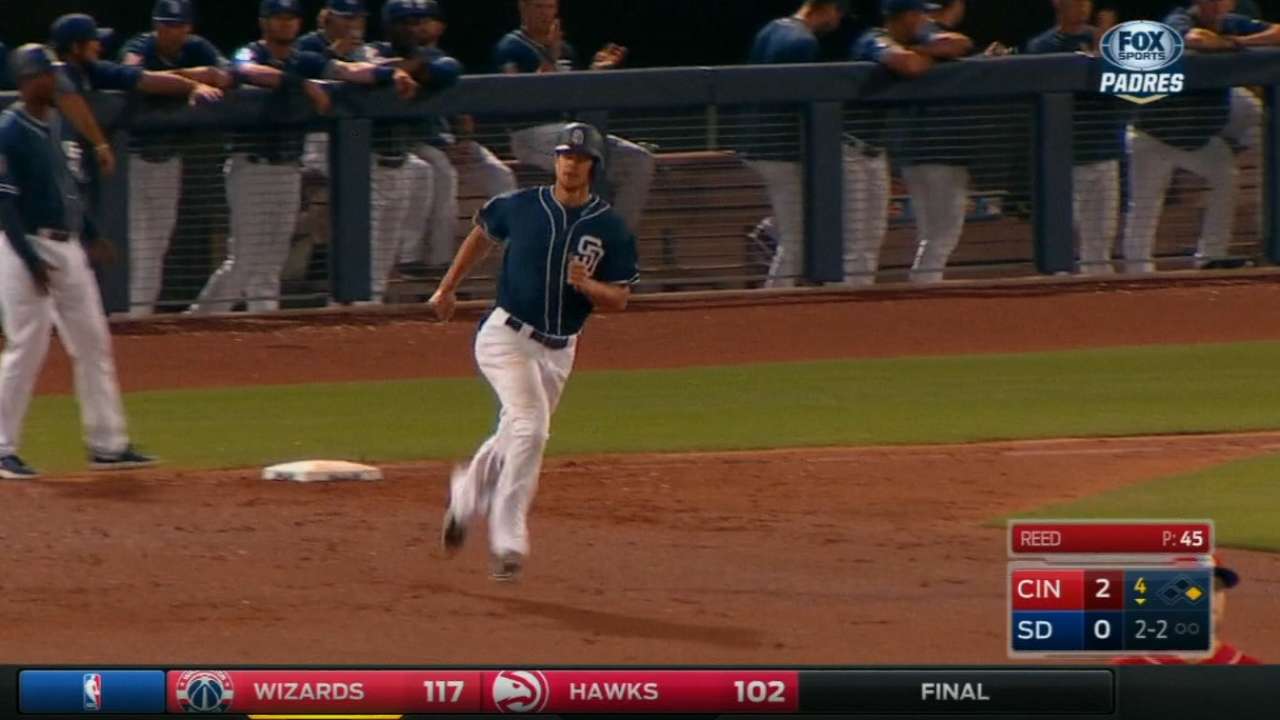 Myers' five-RBI inning