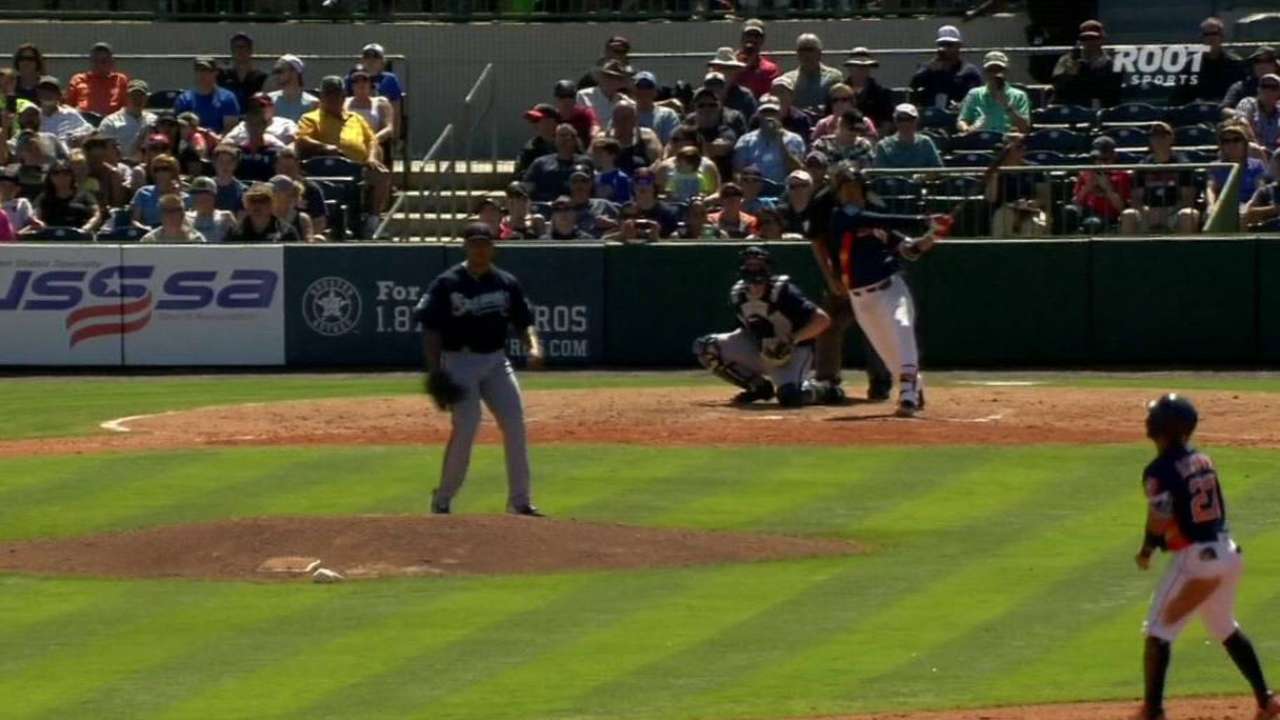 Correa goes yard as Astros topple Braves