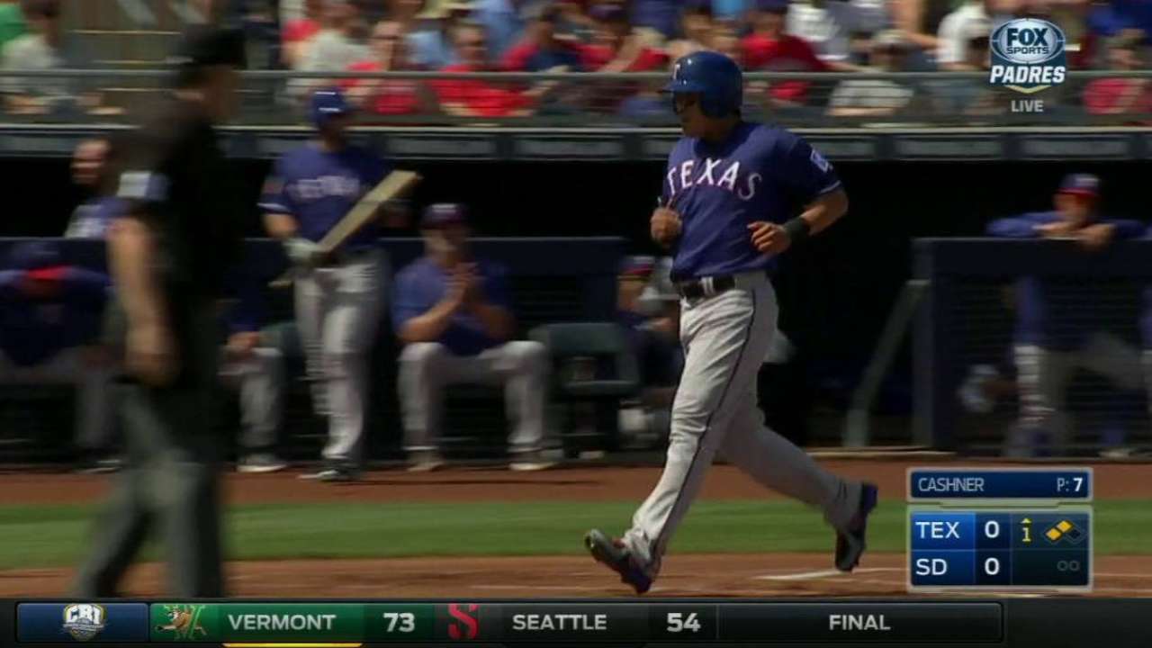 Odor's RBI double