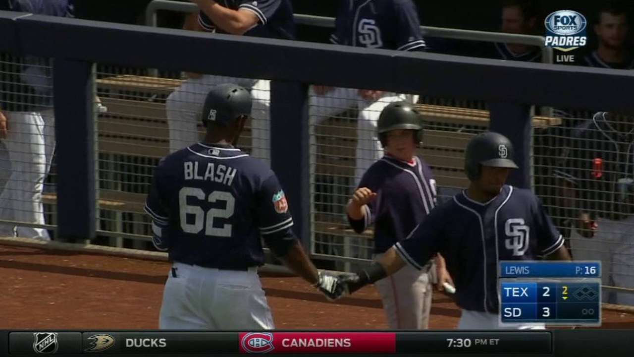 Blash's solo shot