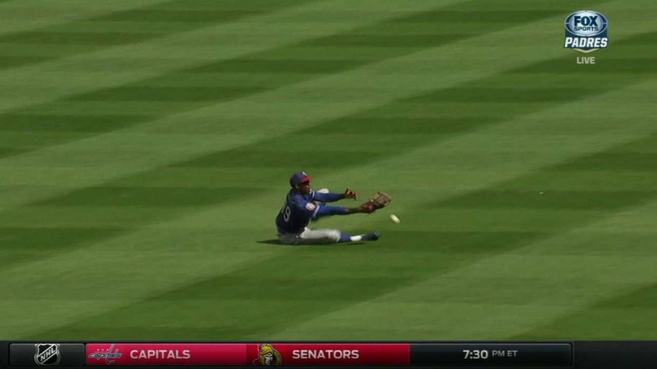Norris' two-run double