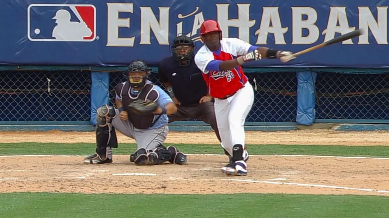 Must C: Rudy Reyes hits one out