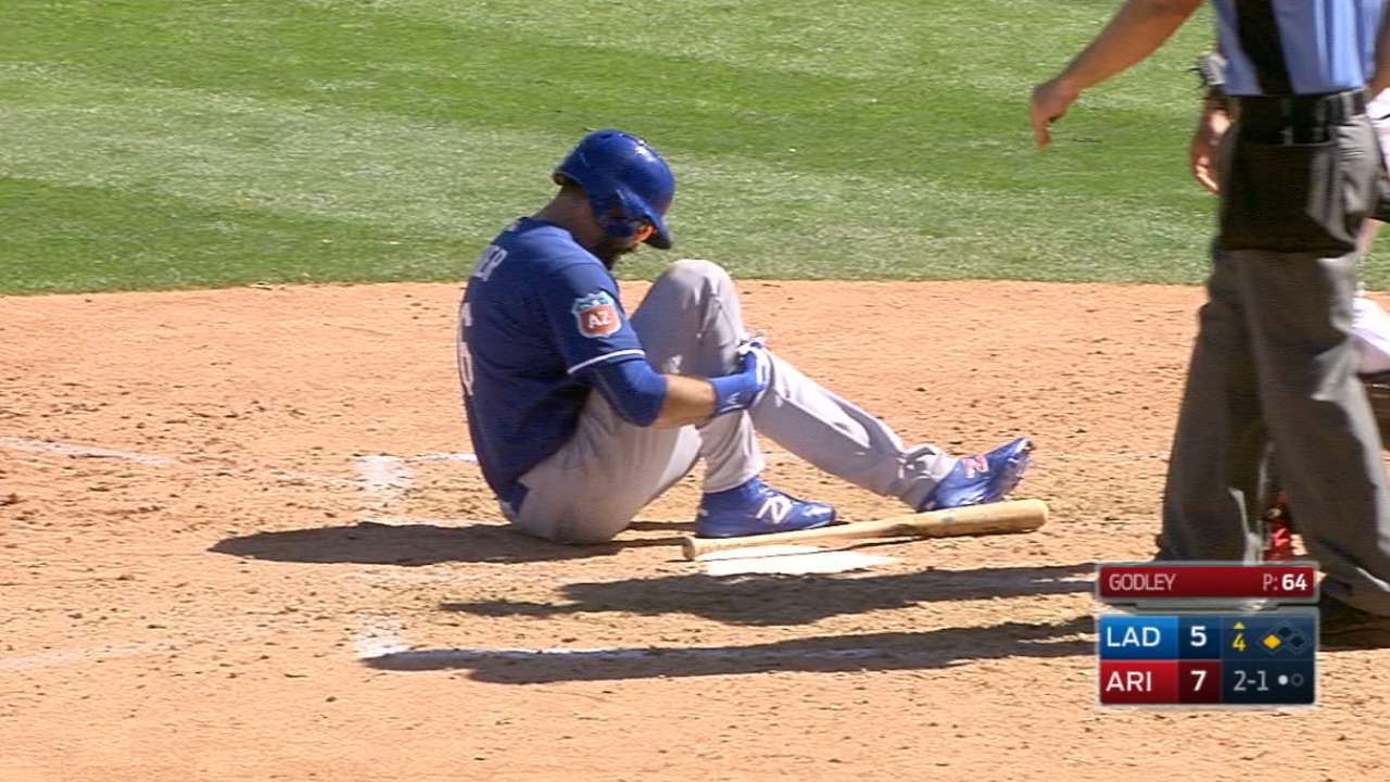 No timetable for Ethier's return