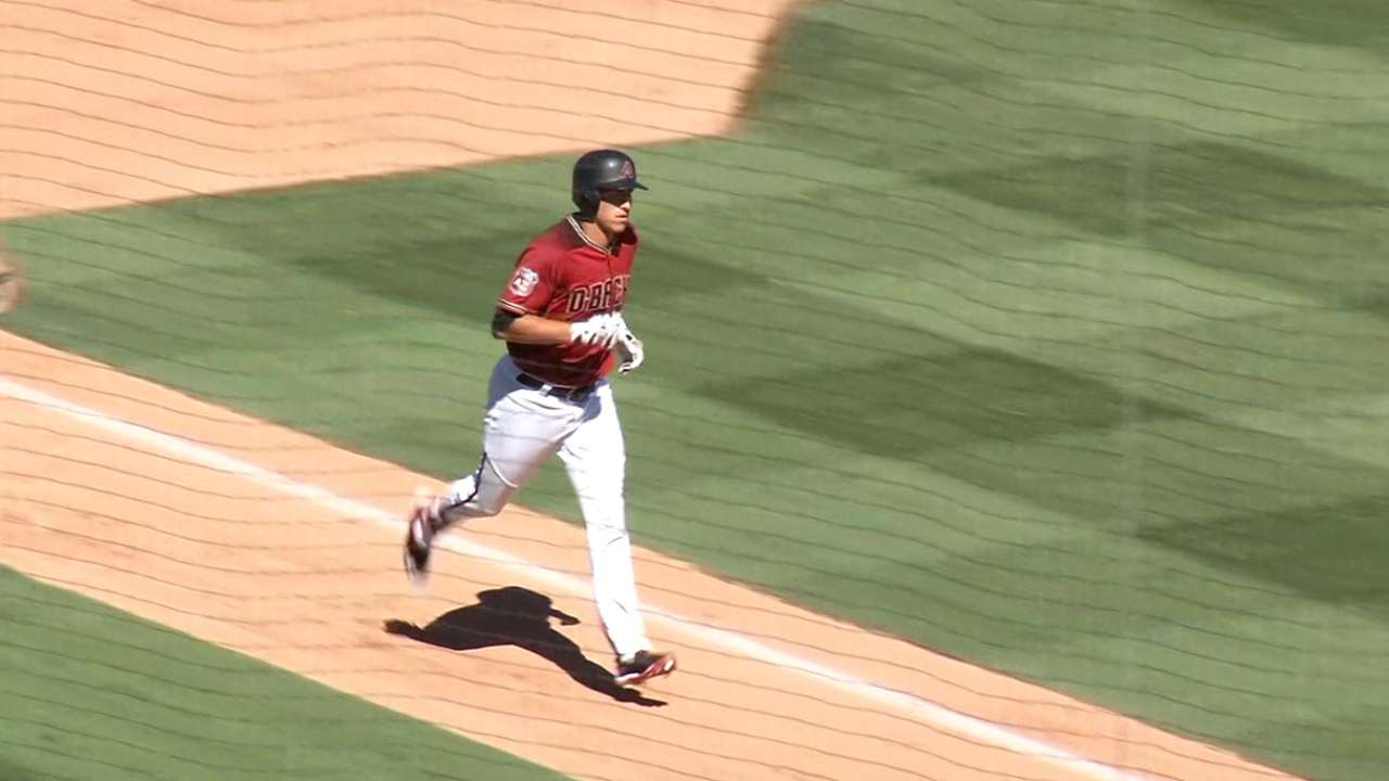 Lamb's three-run home run
