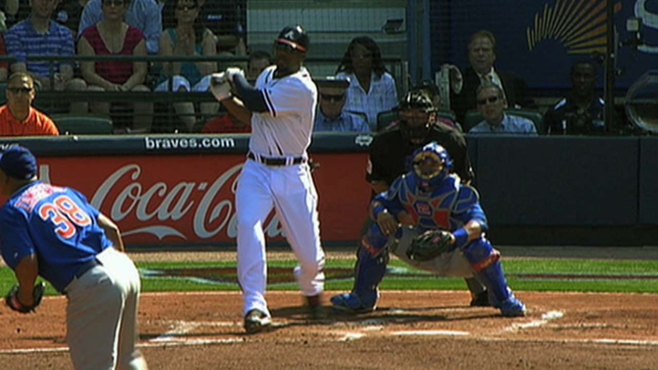 Heyward's unforgettable debut came vs. Cubs
