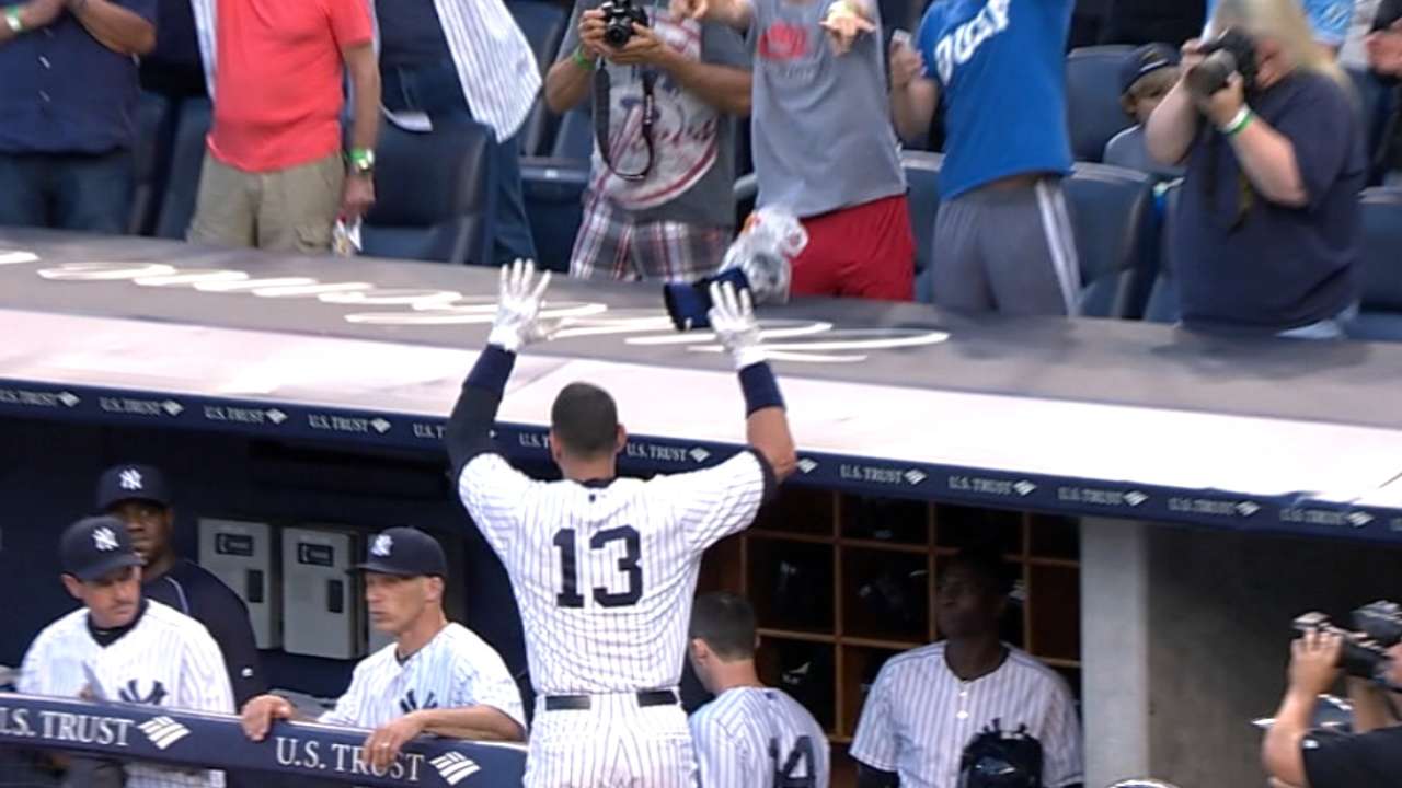 Reports: A-Rod considering retirement after 2017