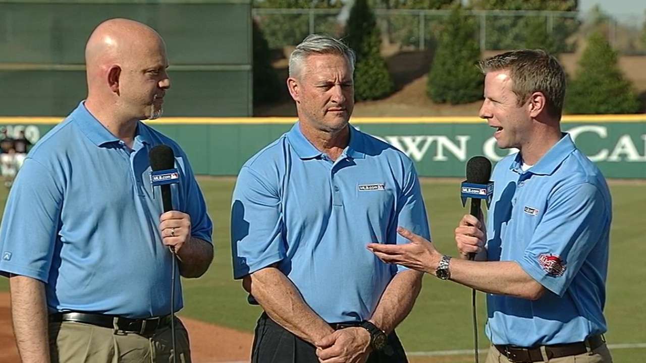 Garrett bests Hess' near no-no in NHSI Day 1 duel