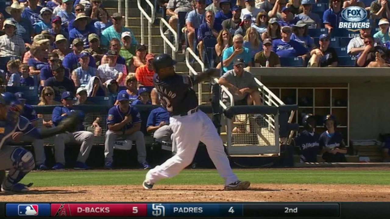 Maldonado's three-run homer