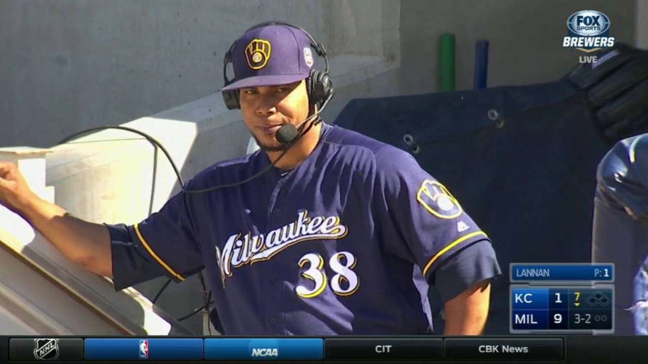 Peralta discusses his outing