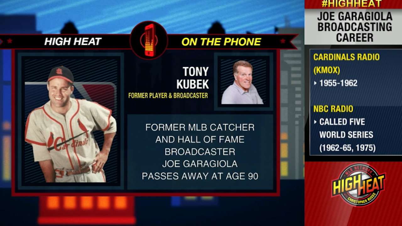 Tony Kubek on Joe Garagiola