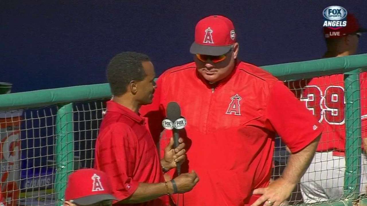 Scioscia on Skaggs