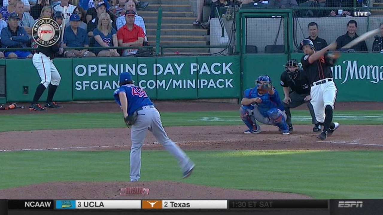Pence's two-run homer