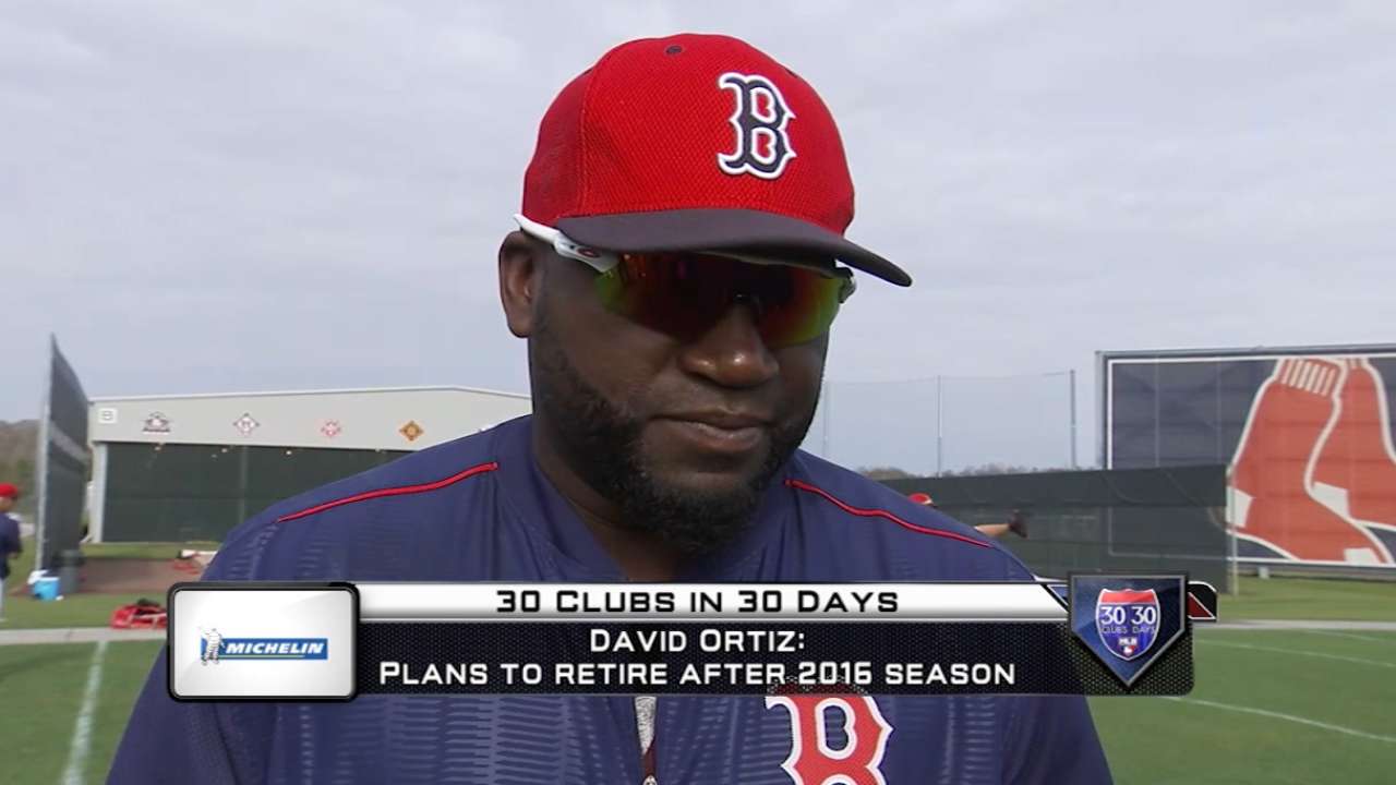 Ortiz on final season, outlook