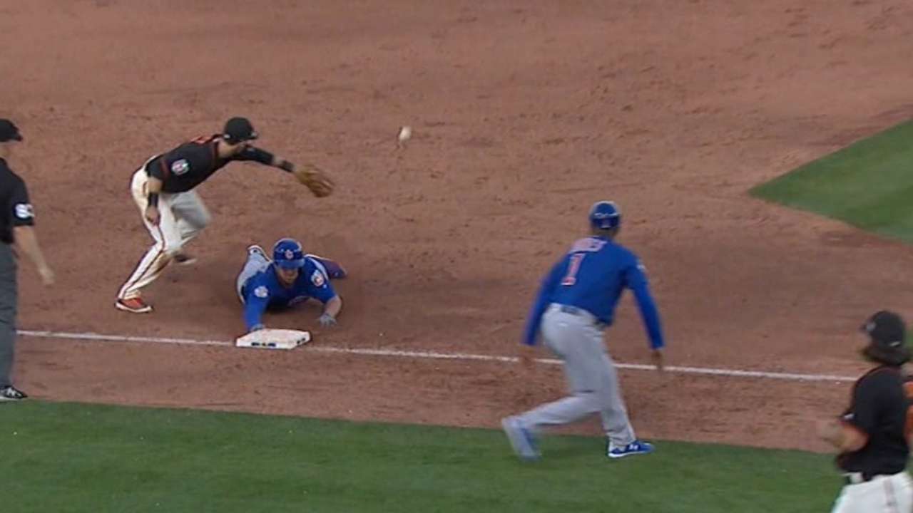 Cubs score eight in the 5th