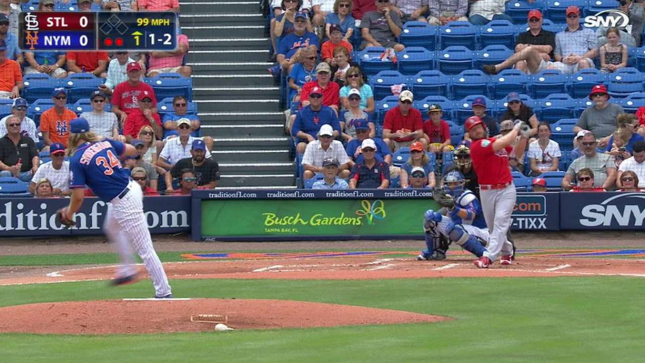Syndergaard strikes out Holliday