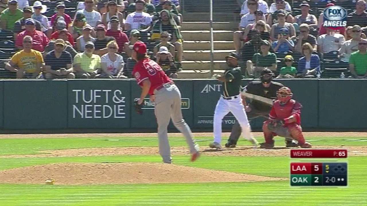 Crisp out to prove he can be valuable to A's
