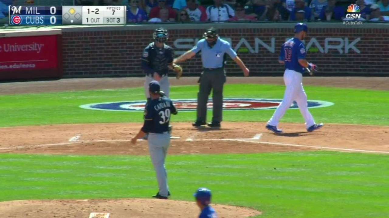 Capuano fans Zobrist