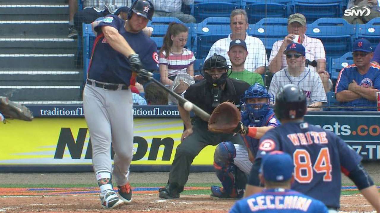 Reed's RBI double