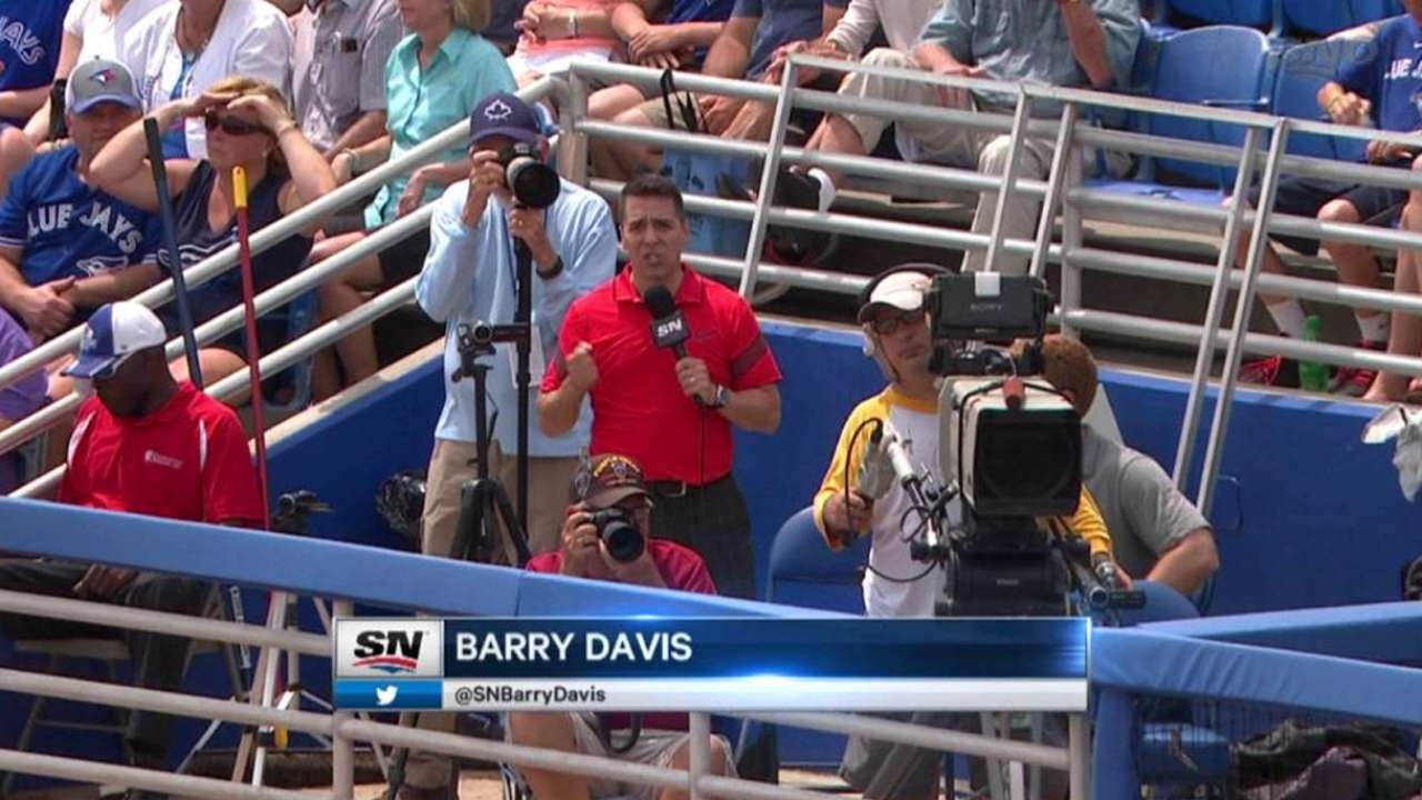 Travis takes field for first time since July