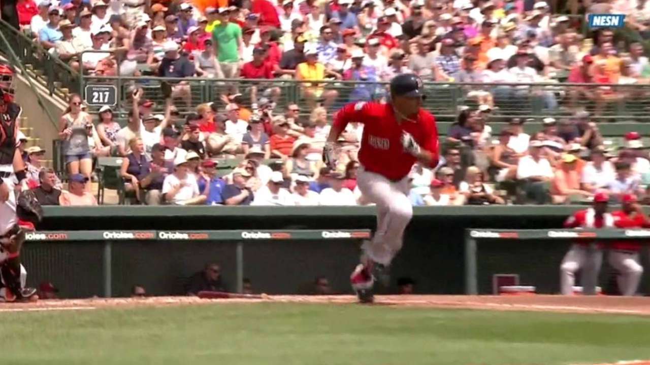 Betts' RBI single