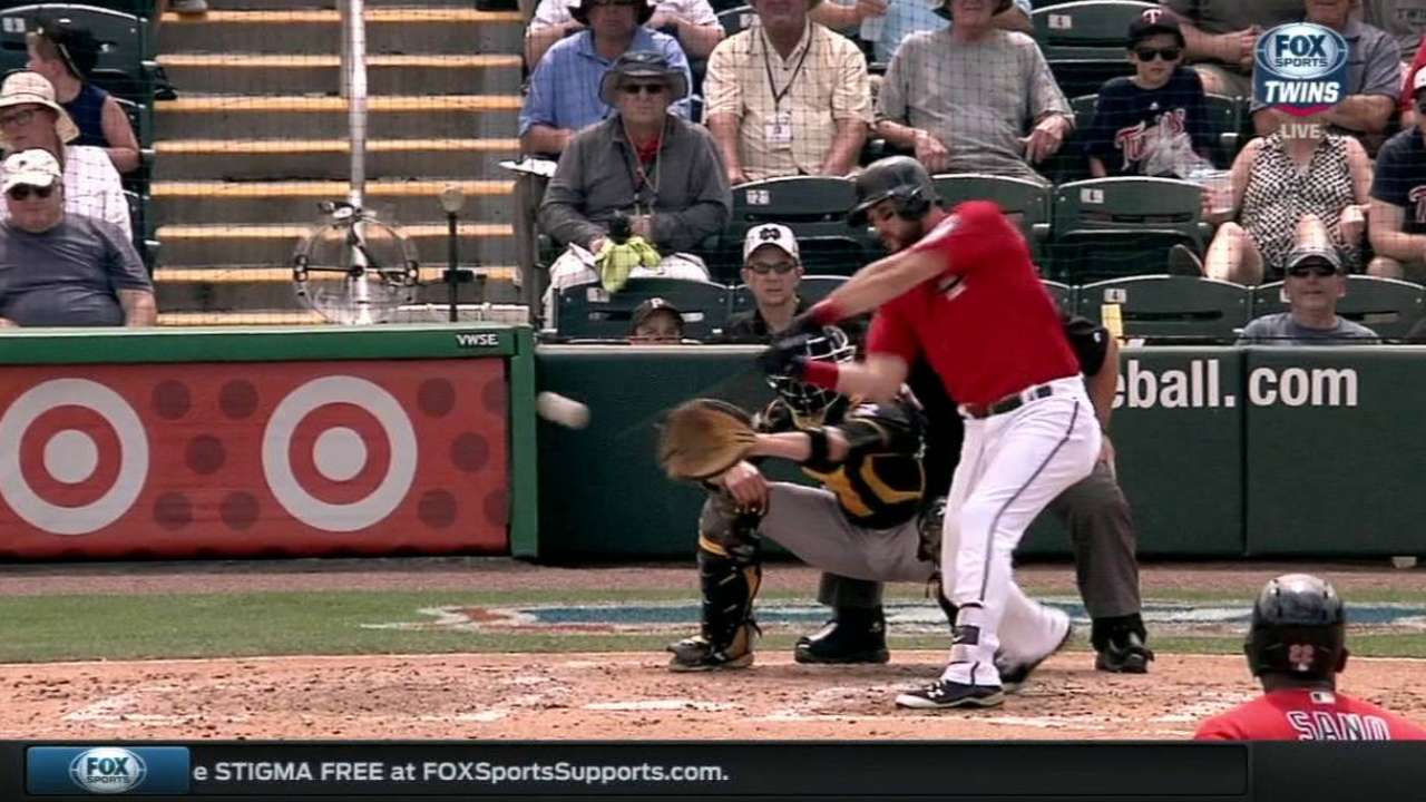 Plouffe's two-run single