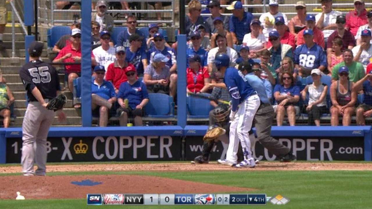 Mitchell gets Colabello looking
