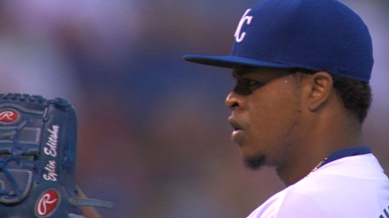 Volquez ready to be heart of Royals' staff