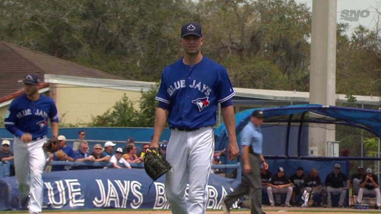 Happ retires Romine