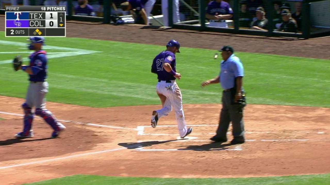 Arenado's RBI double