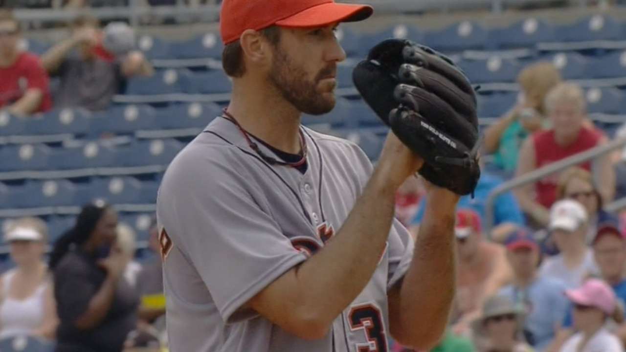 Bunting Verlander moving in 'right direction'