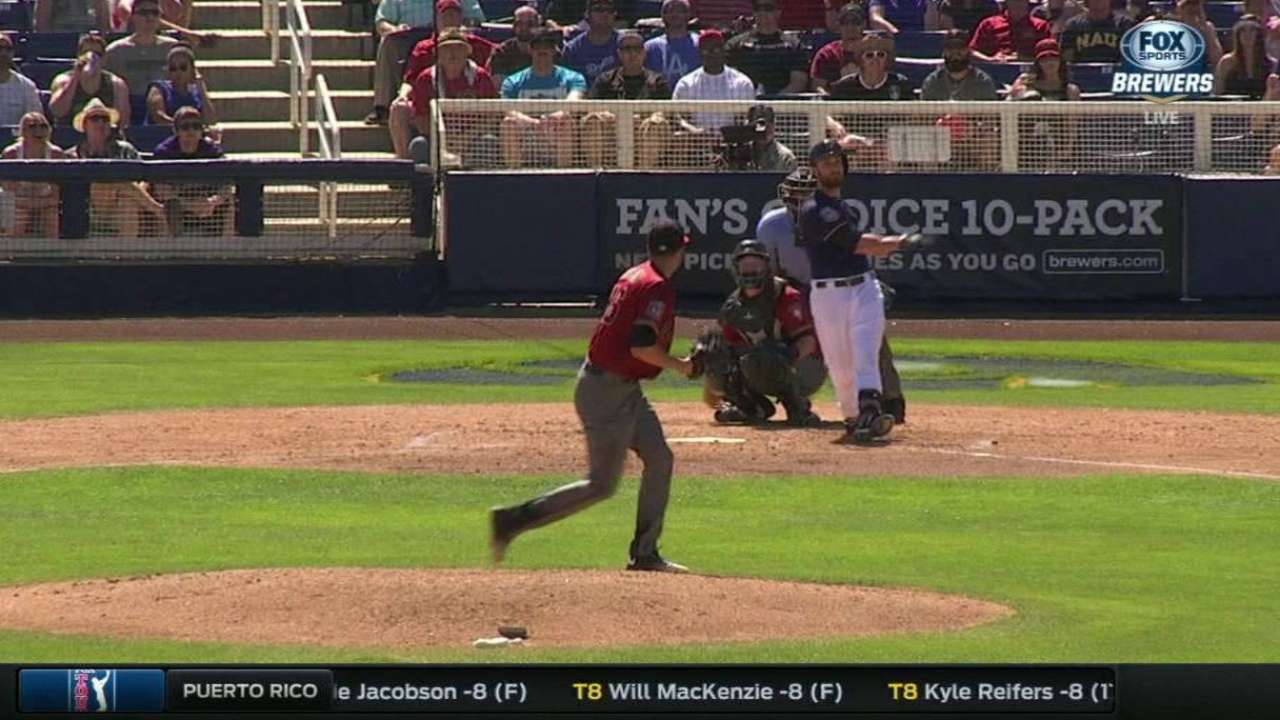 Lucroy's solo shot